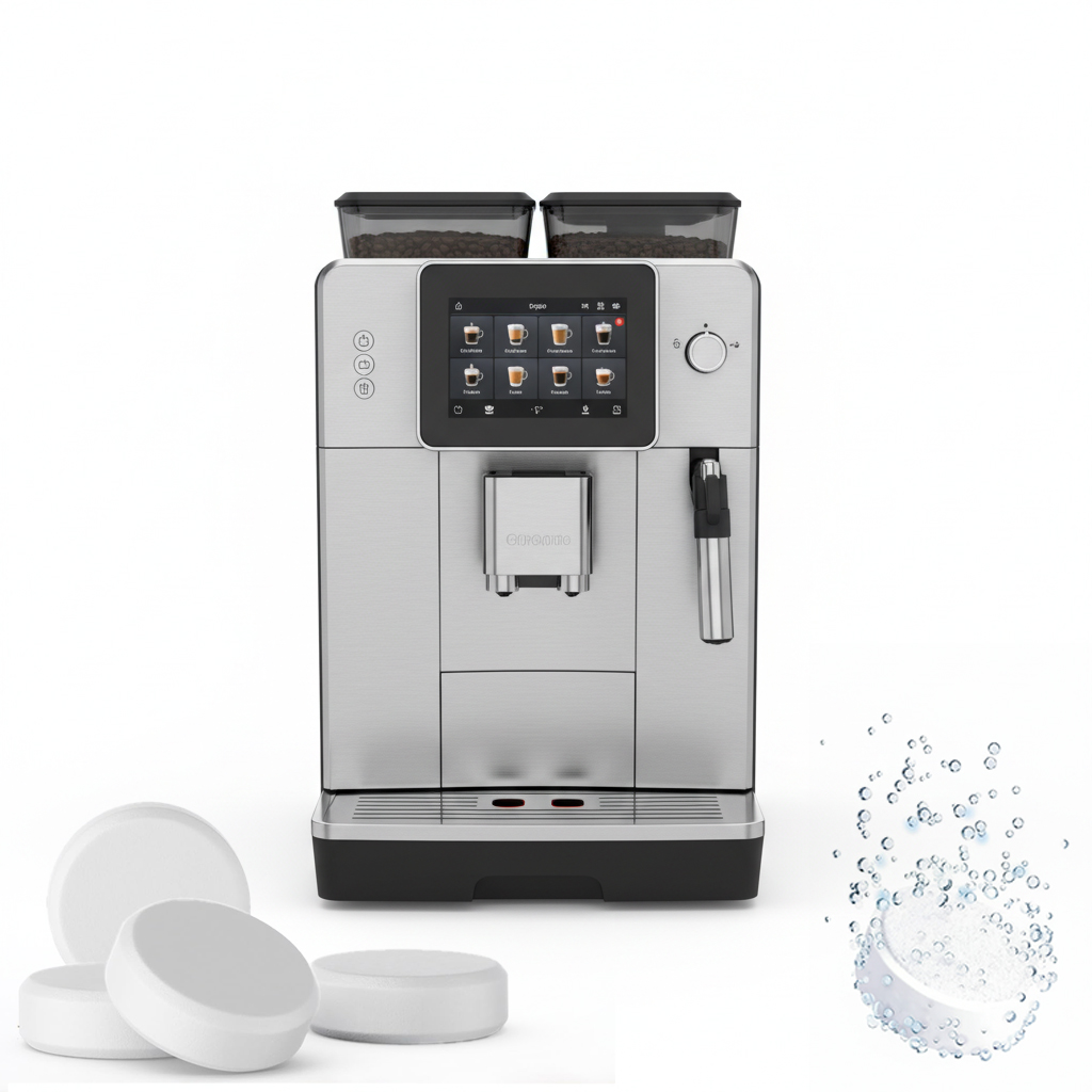 Kávégép-tisztító és zsírtalanító tabletta automata, kapszulás és eszpresszó kávégépekhez 10 db (10 x 2 g) - Image 6