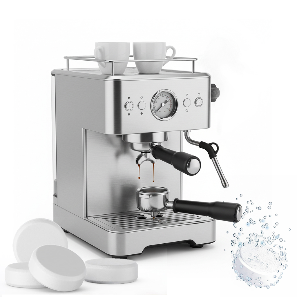 Kávégép-tisztító és zsírtalanító tabletta automata, kapszulás és eszpresszó kávégépekhez 10 db (10 x 2 g) - Image 7