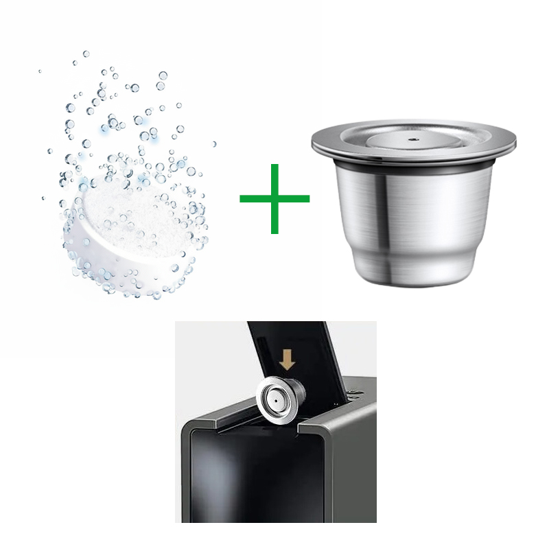 Kávégép-tisztító és zsírtalanító tabletta automata, kapszulás és eszpresszó kávégépekhez 10 db (10 x 2 g) - Image 2